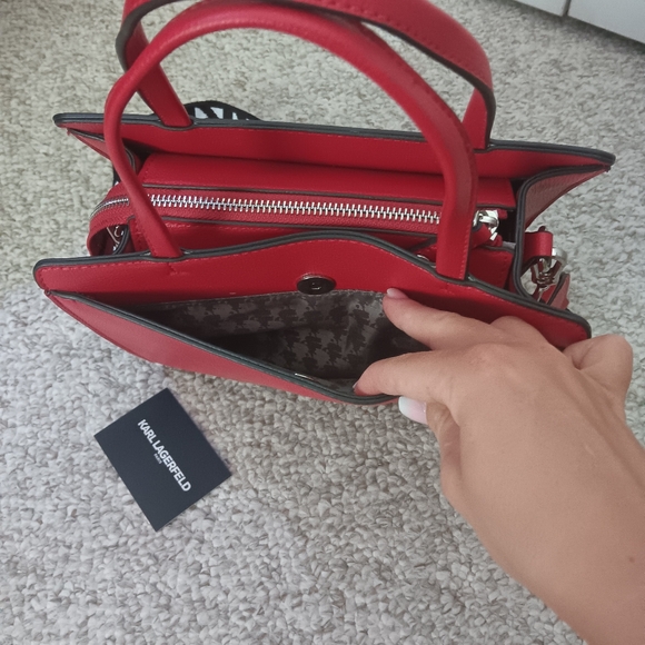 Karl Lagerfeld 'Maybelle' Satchel - Picture 5 of 13